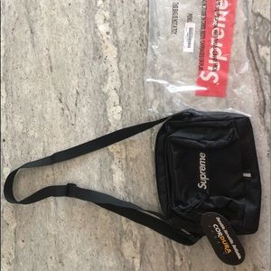 Supreme Black Shoulder Bag